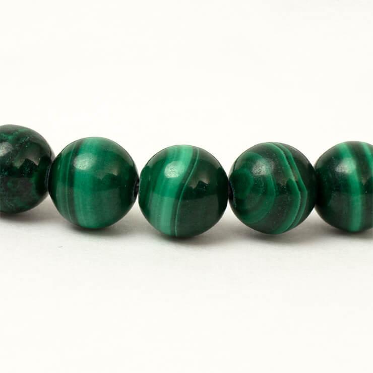 マラカイト 6mm シンプルブレスレット |  | 01
