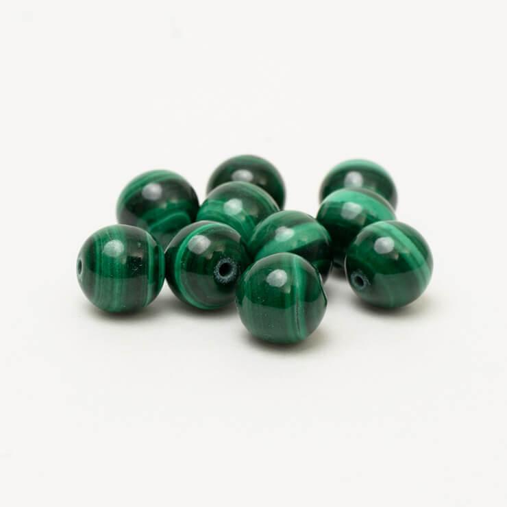 【粒売り/バラ売り】マラカイト 6mm |  | 01