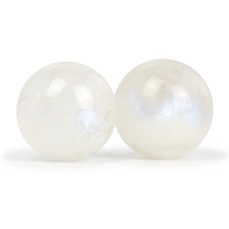 天然石　ピンク　ブルー　ムーンストーン　１２mm パワーストーン 粒売り/バラ売り】ブルームーンストーン 12mm : パスクル - 通販