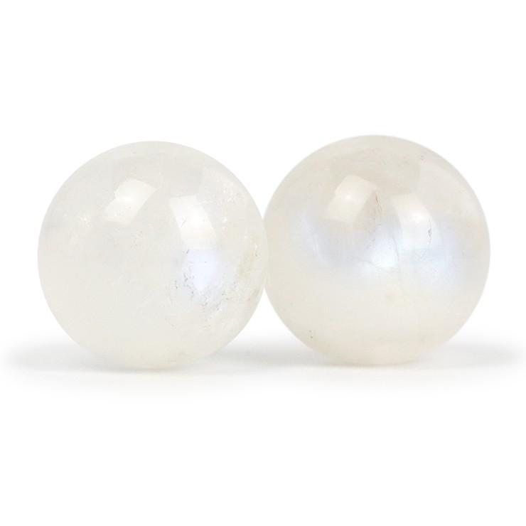天然石　ピンク　ブルー　ムーンストーン　１２mm パワーストーン 粒売り/バラ売り】ブルームーンストーン 12mm : パスクル - 通販