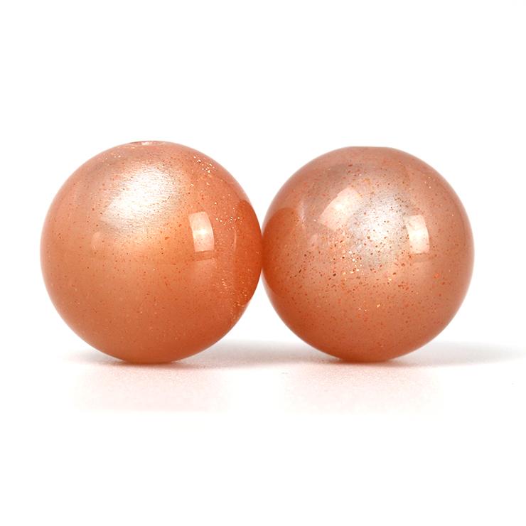 【粒売り/バラ売り】オレンジムーンストーン 12mm | 