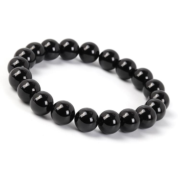 チベット モリオン10mm シンプルブレスレット | 