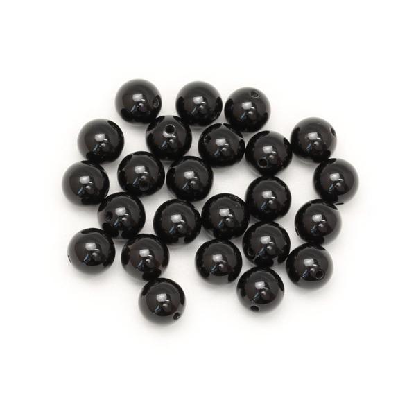 【粒売り/バラ売り】モリオン（黒水晶） 8mm |  | 02