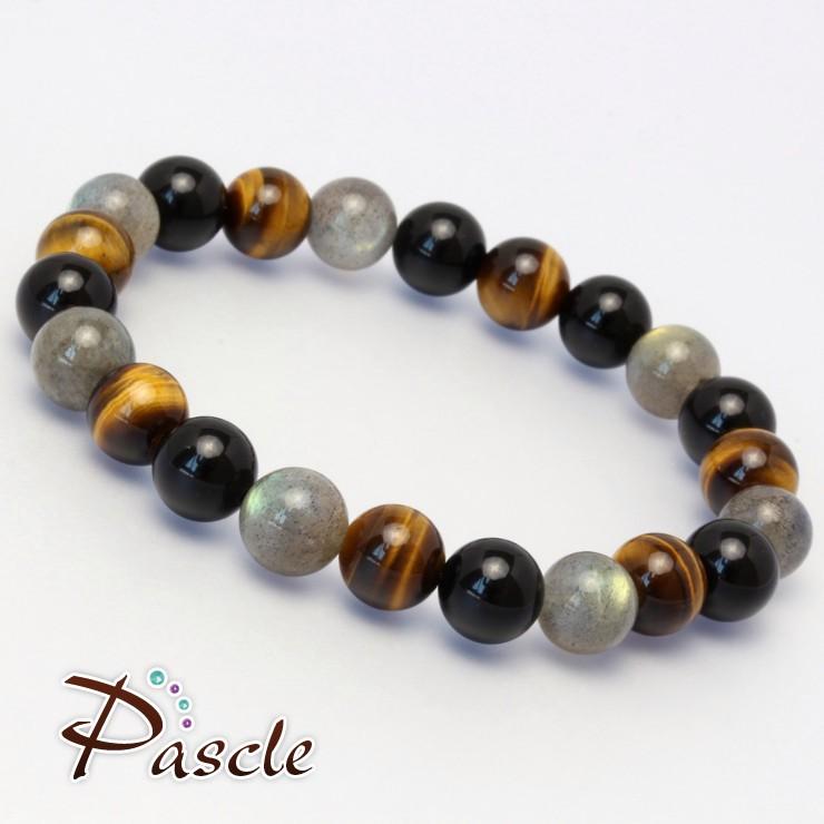 モリオン・イエロータイガーアイ デザインブレスレット |  | 01