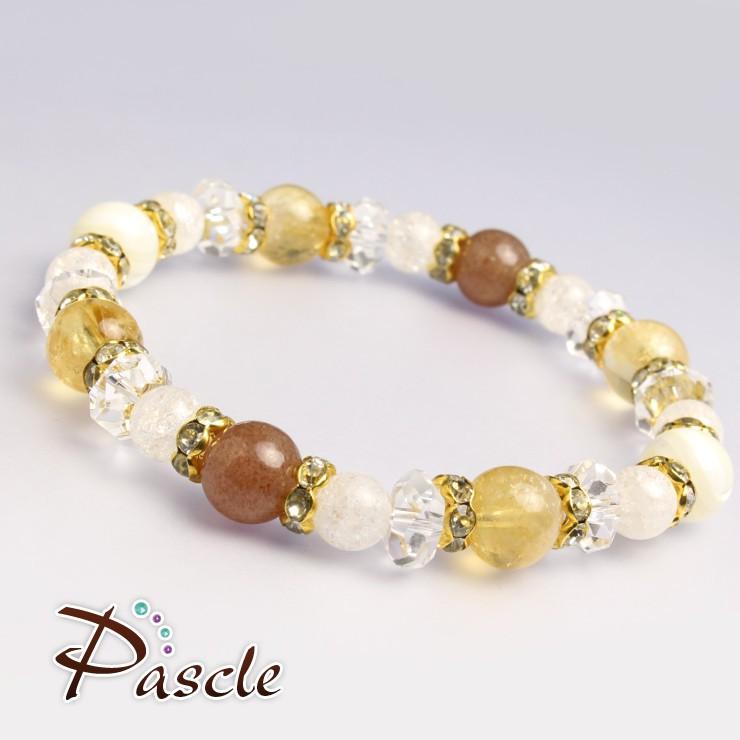 モスコバイト・シトリン デザインブレスレット |  | 01