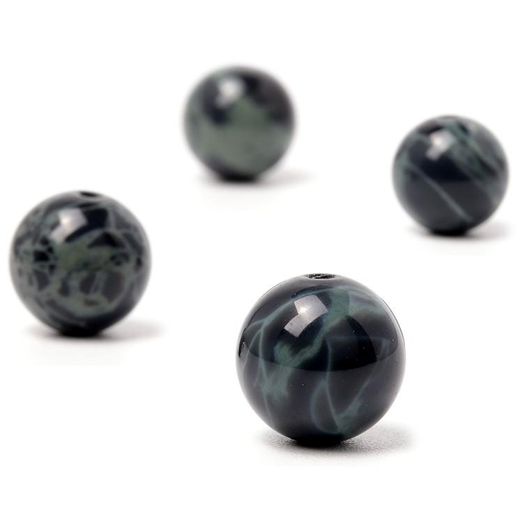 【粒売り/バラ売り】スパイダーウェブオブシディアン 10mm |  | 01