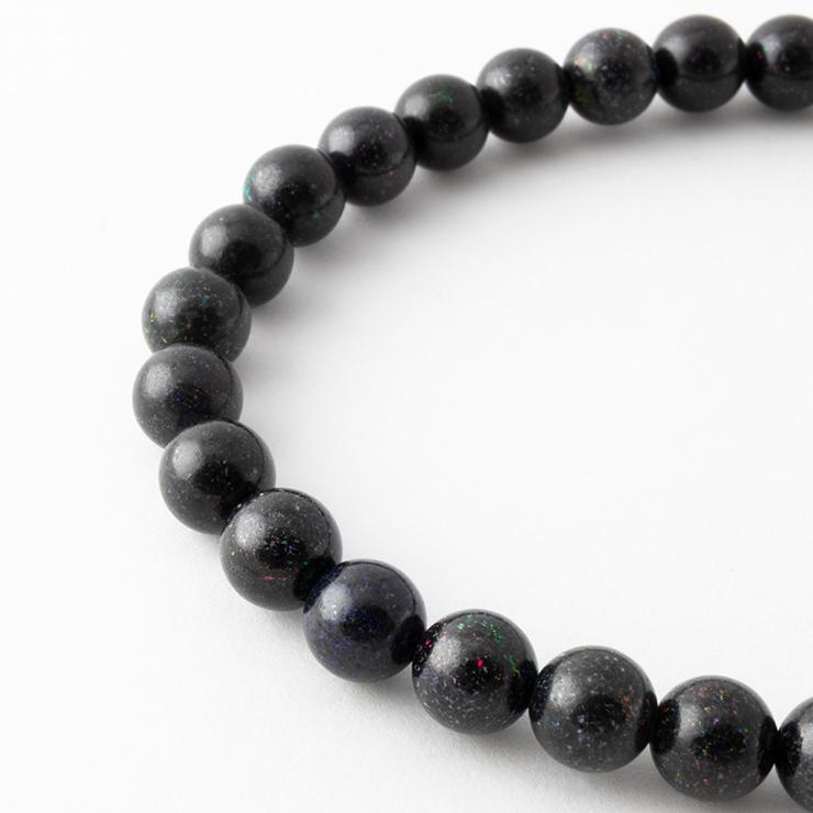 一点もの】ブラックマトリックスオパール6mm シンプル 一点もの】ブラックマトリックスオパール6mm シンプル