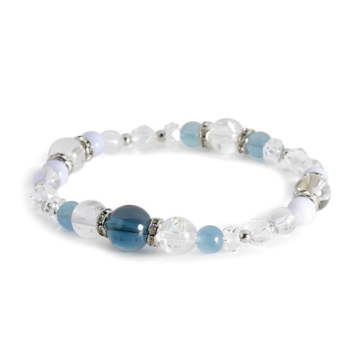 一点もの】ロンドンブルートパーズ デザインブレスレット : パスクル