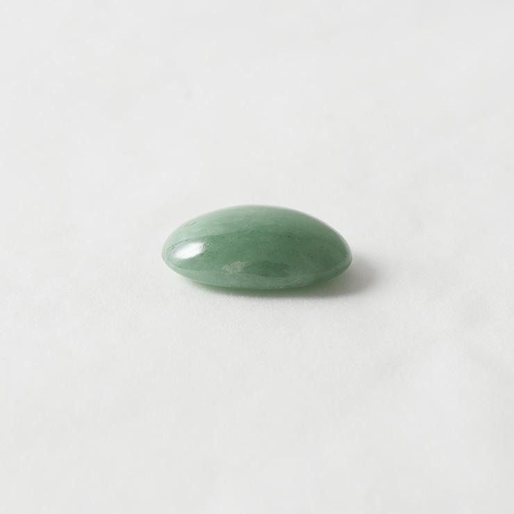 一点もの】ルース 糸魚川翡翠 若竹 14mm【鑑別書付き】 : パスクル