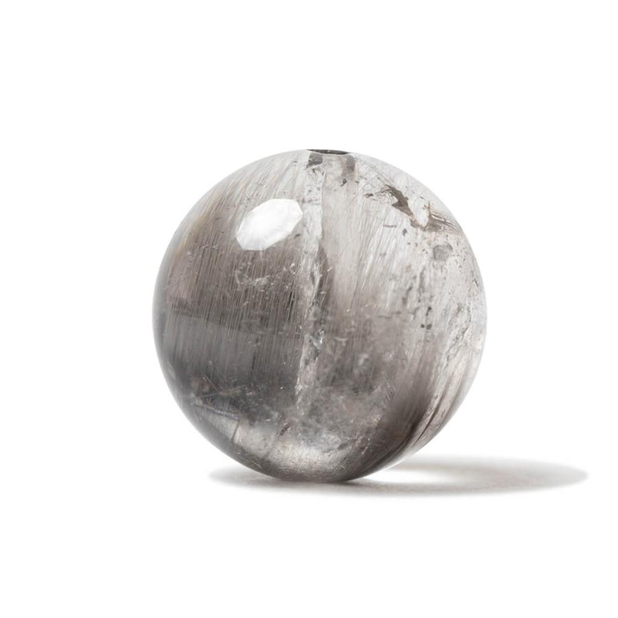 最高品質の白金色ルチル【一点もの】プラチナルチルクォーツ 10mm |  | 03