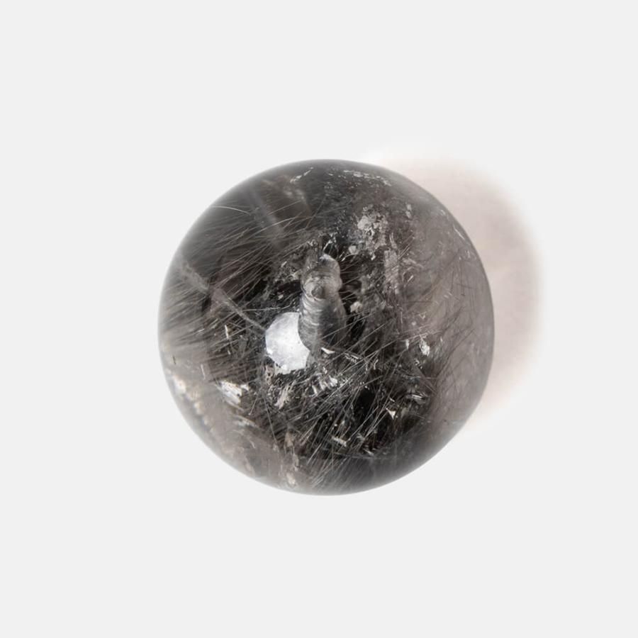 最高品質の白金色ルチル【一点もの】プラチナルチルクォーツ 10mm |  | 01