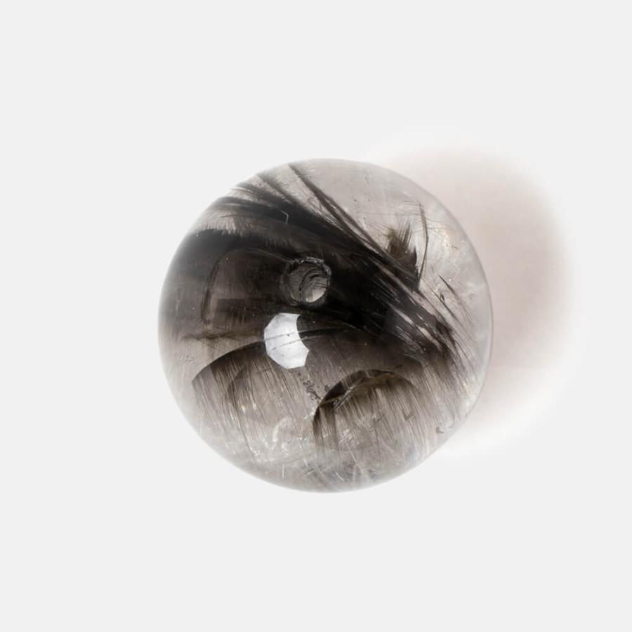 最高品質の白金色ルチル【一点もの】プラチナルチルクォーツ 10mm |  | 02