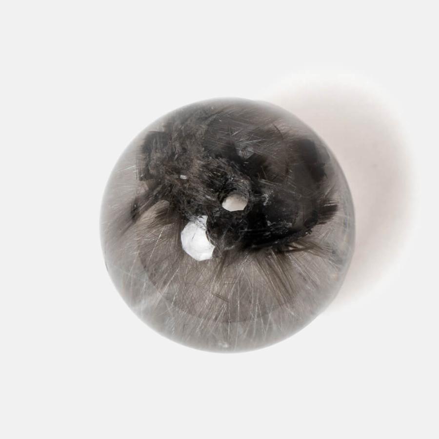 最高品質の白金色ルチル【一点もの】プラチナルチルクォーツ 10mm |  | 02