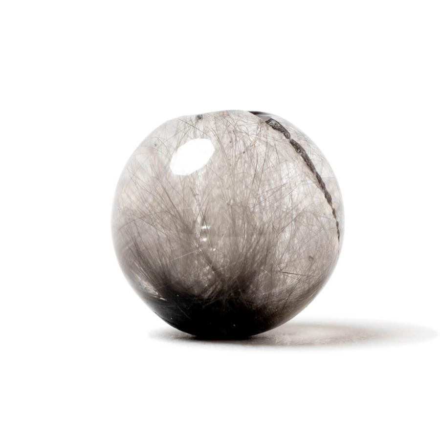 最高品質の白金色ルチル【一点もの】プラチナルチルクォーツ 10mm |  | 03