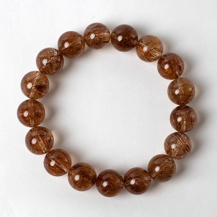 最高品質のレッドルチルクォーツポリッシュ‼️只今お値下げ中 赤い針の集合が美しい 約12ミリ レッドルチルクォーツ【GHTU20 3g