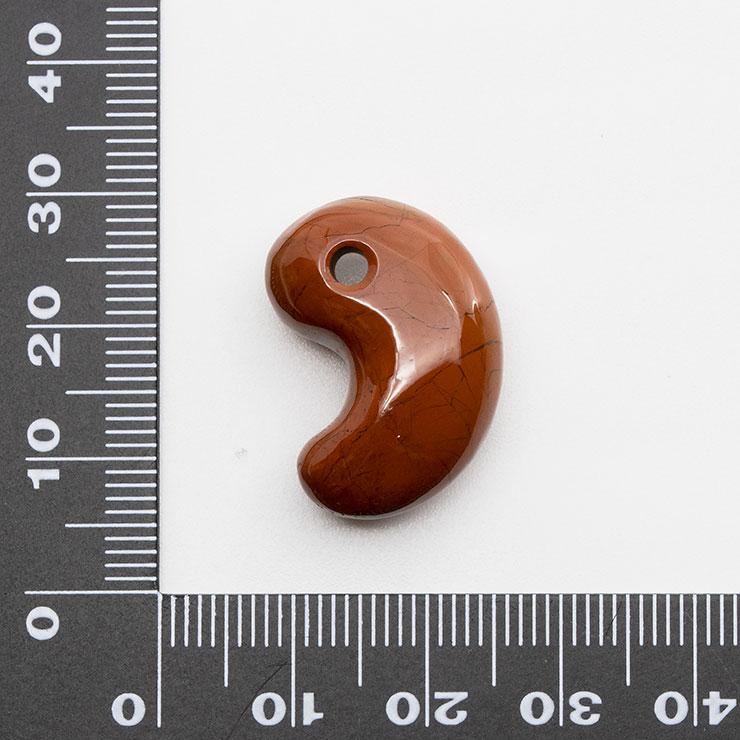 一点もの】勾玉 佐渡赤玉石 23mm【鑑別書付き】 : パスクル - 通販