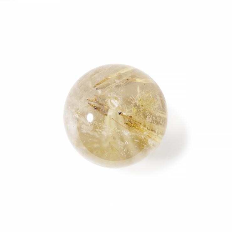 【一点もの】タイチンルチルクォーツ 12mm パワーストーン/天然石/ギフト |  | 03