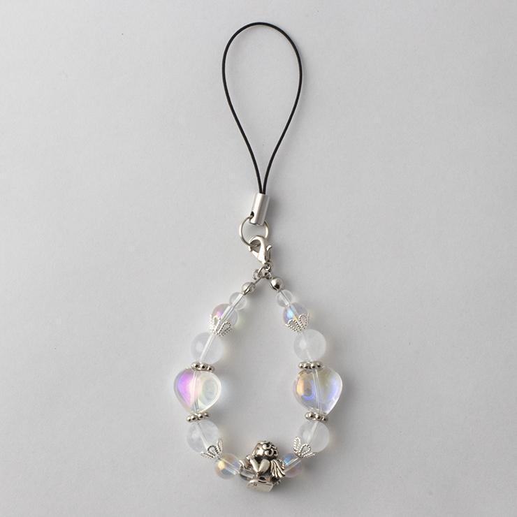 【一点もの】天使の歌声・ハート デザインストラップ |  | 02