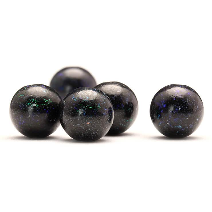 粒売り/バラ売り】ブラックマトリックスオパール 6mm : パスクル 
