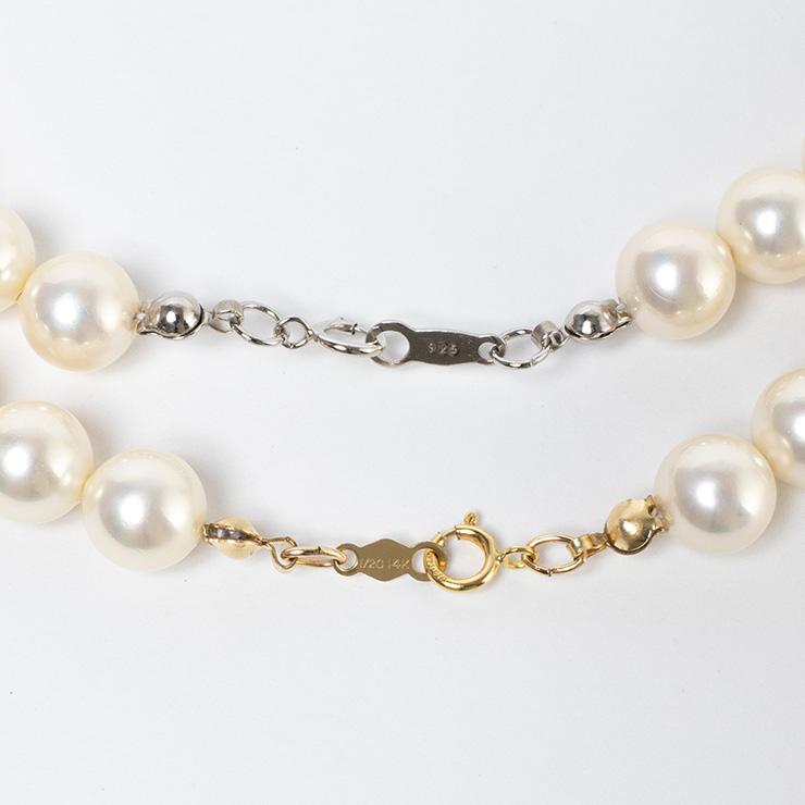 貝パール8mm シンプルネックレス |  | 02