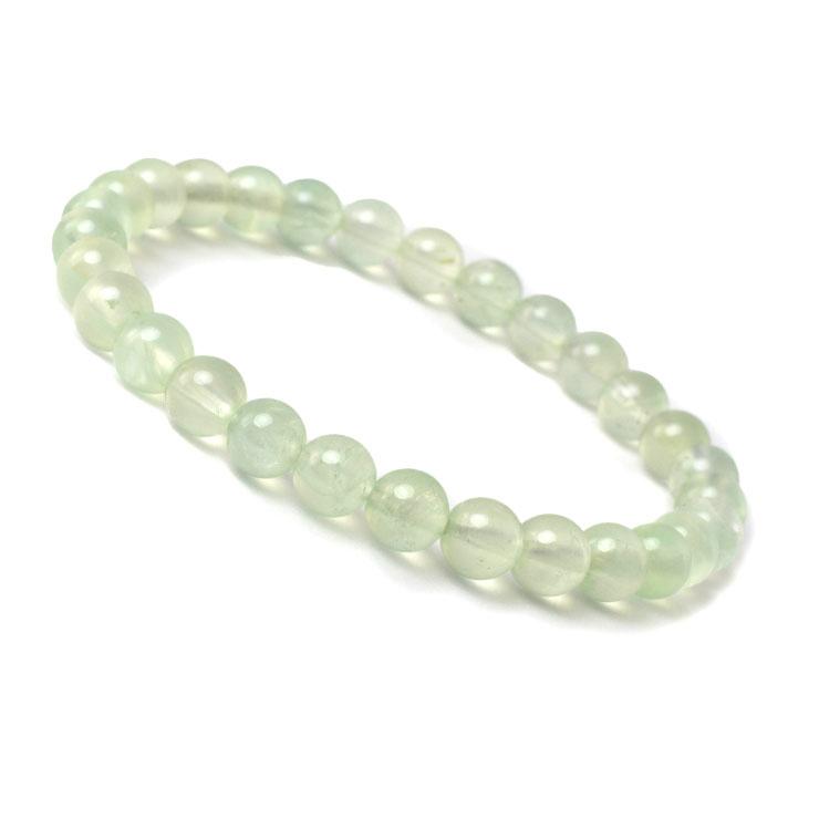 プレナイト6mm シンプルブレスレット | 