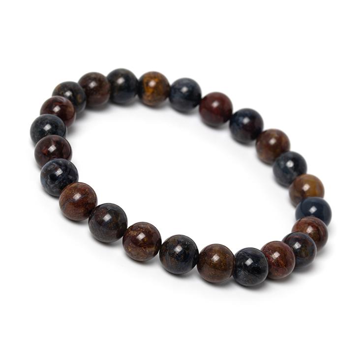 ピーターサイト（マルチカラー）8mm シンプルブレスレット | 