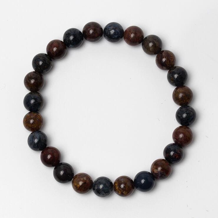 ピーターサイト（マルチカラー）8mm シンプルブレスレット |  | 02