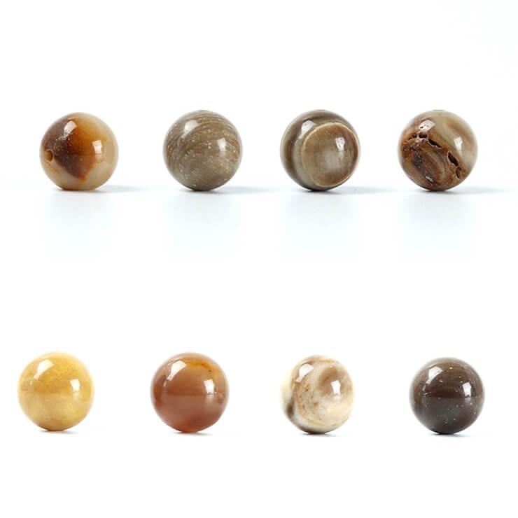 【粒売り/バラ売り】ペトリファイドウッド 8mm |  | 03