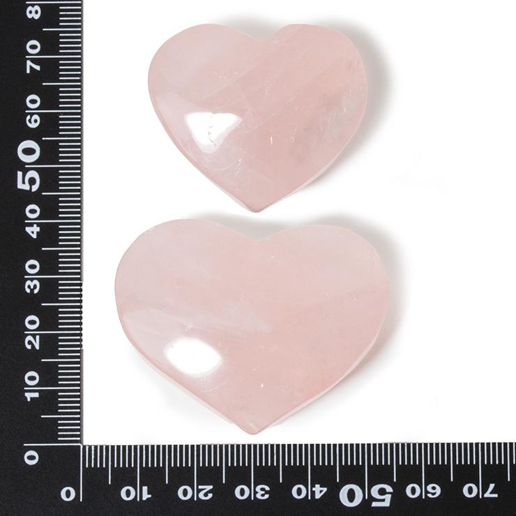 ローズクォーツ ハート/ 恋愛成就 結婚運 10月 ピンク : パスクル