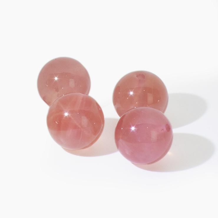 【粒売り/バラ売り】スターディープローズクォーツ 10mm |  | 01