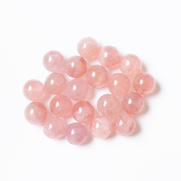 【粒売り/バラ売り】スターディープローズクォーツ 10mm |  | 02