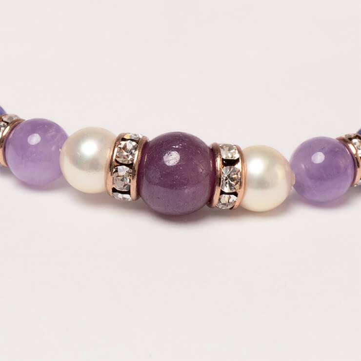 ルビー・ラベンダーアメジスト ブレスレット |  | 01