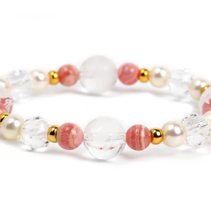 四神レディースブレスレット インカローズ |  | 02