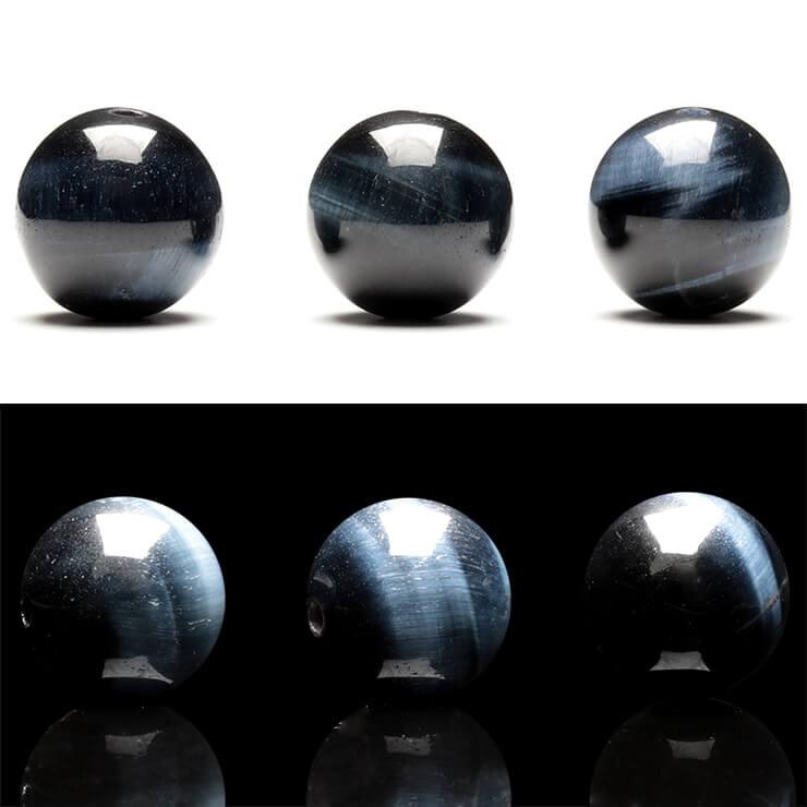 【粒売り/バラ売り】ブルータイガーアイ（ホークスアイ） 12mm |  | 02