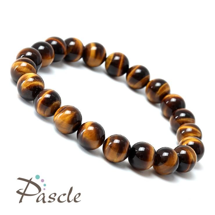 イエロータイガーアイ10mm シンプルブレスレット |  | 01