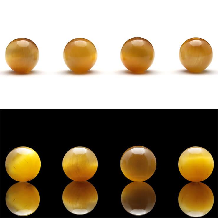 【粒売り/バラ売り】ゴールデンタイガーアイ 8mm |  | 02