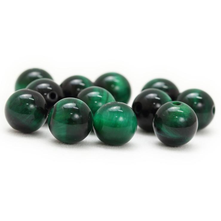 【粒売り/バラ売り】グリーンタイガーアイ 8mm |  | 01