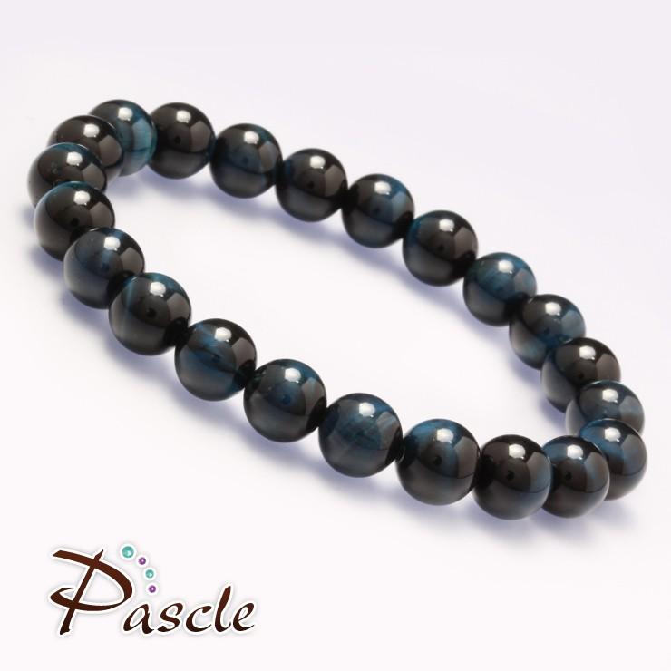 マリンブルータイガーアイ8mm シンプルブレスレット |  | 01