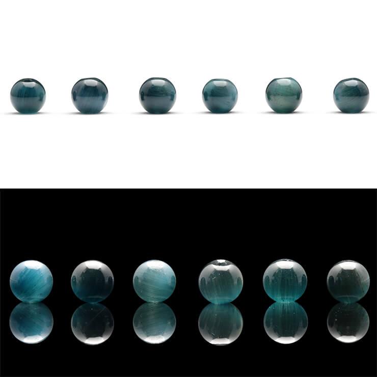 【粒売り/バラ売り】マリンブルータイガーアイ 4mm |  | 02