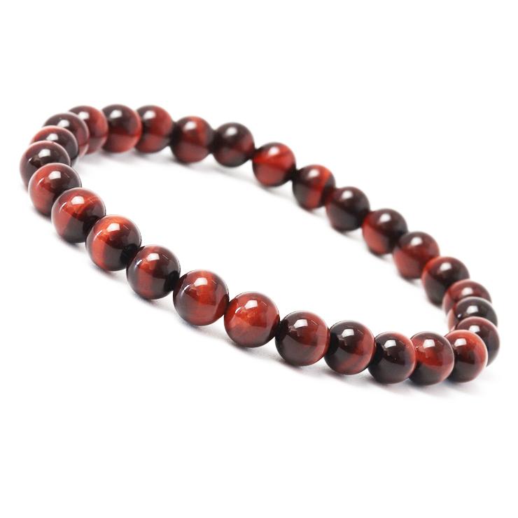 レッドタイガーアイ6mm シンプルブレスレット | 