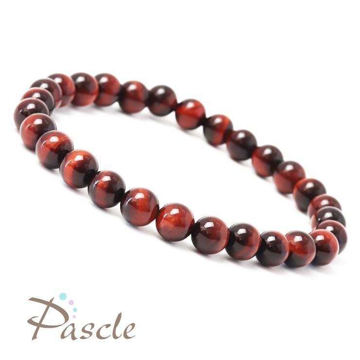 レッドタイガーアイ6mm シンプルブレスレット |  | 01