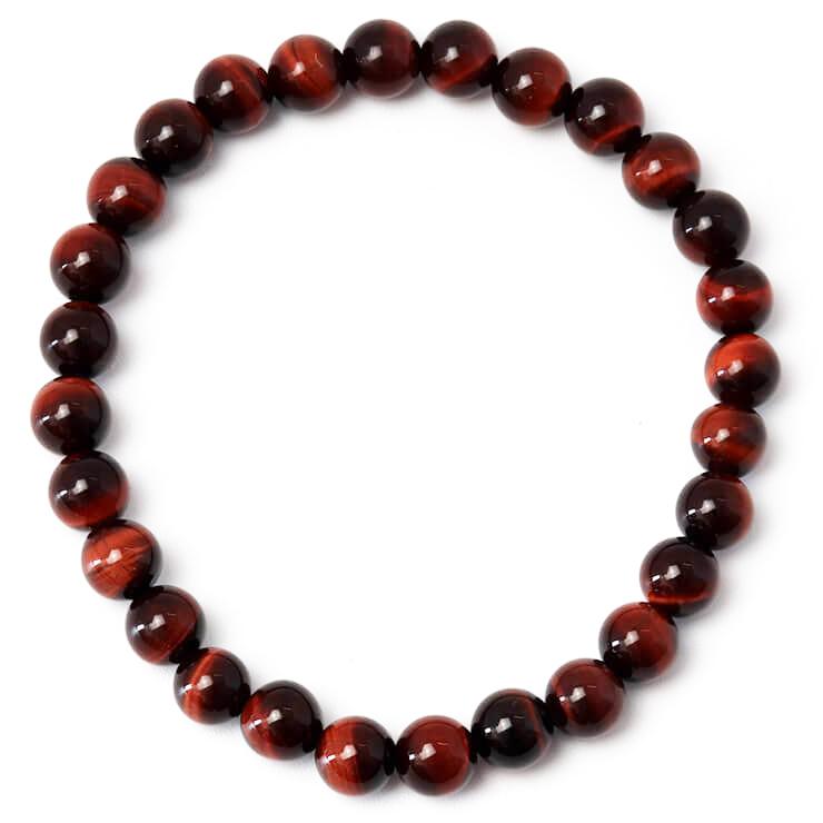 レッドタイガーアイ6mm シンプルブレスレット |  | 03