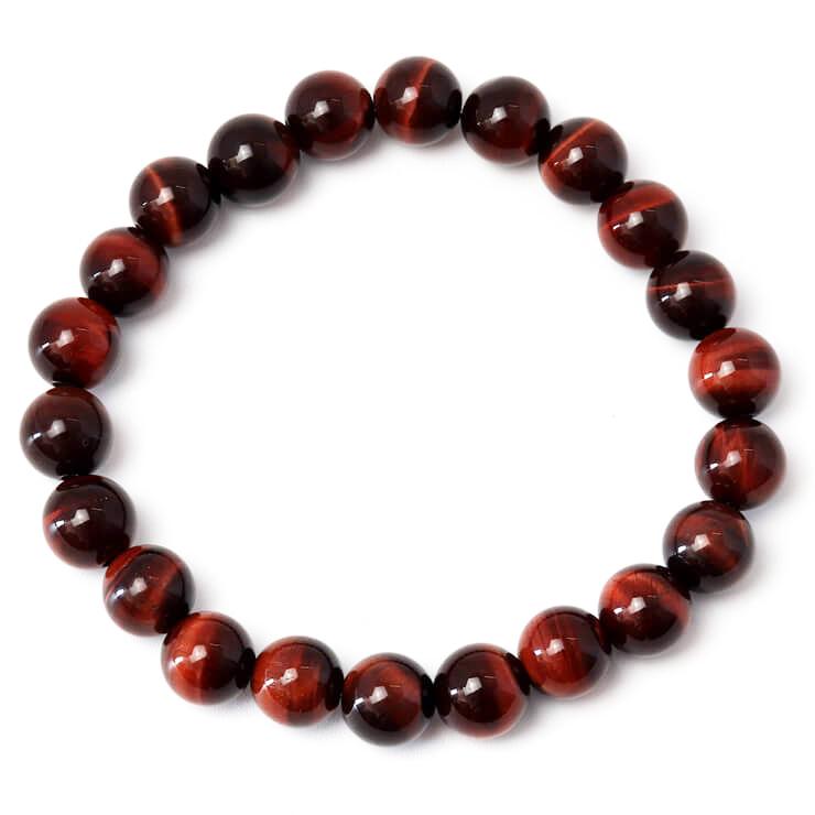 レッドタイガーアイ8mm シンプルブレスレット |  | 03