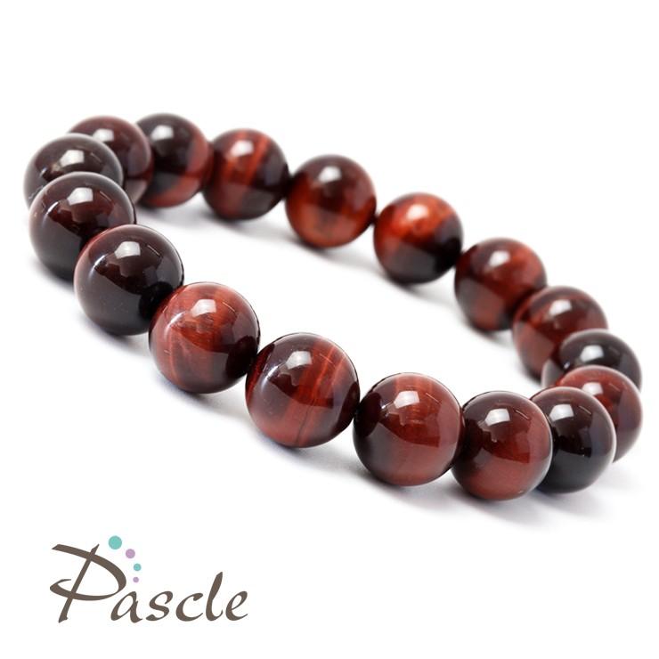 レッドタイガーアイ12mm シンプルブレスレット |  | 01