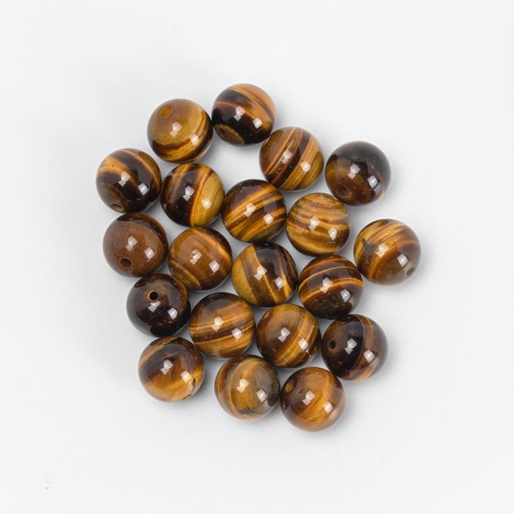【粒売り/バラ売り】イエロータイガーアイ 8mm |  | 02