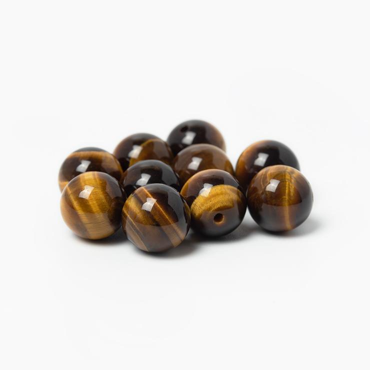 【粒売り/バラ売り】イエロータイガーアイ 10mm |  | 01