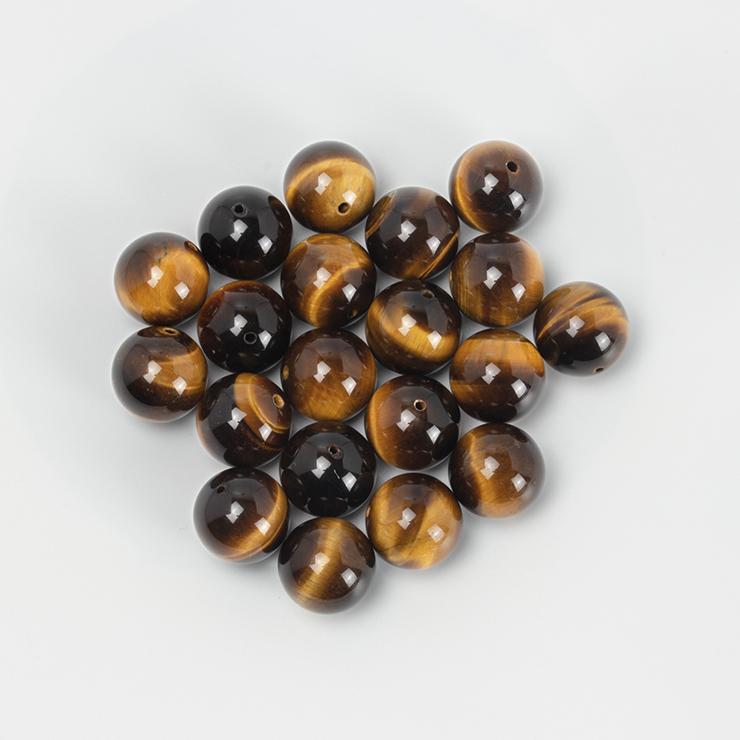 【粒売り/バラ売り】イエロータイガーアイ 14mm |  | 02