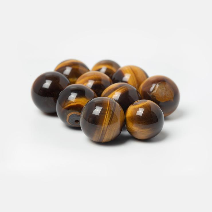 【粒売り/バラ売り】イエロータイガーアイ 16mm |  | 01