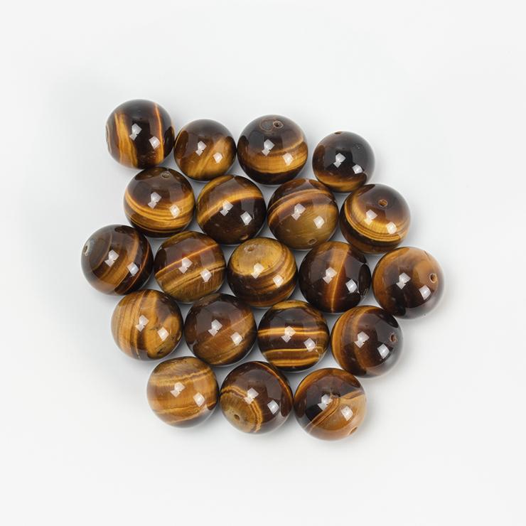 【粒売り/バラ売り】イエロータイガーアイ 16mm |  | 02