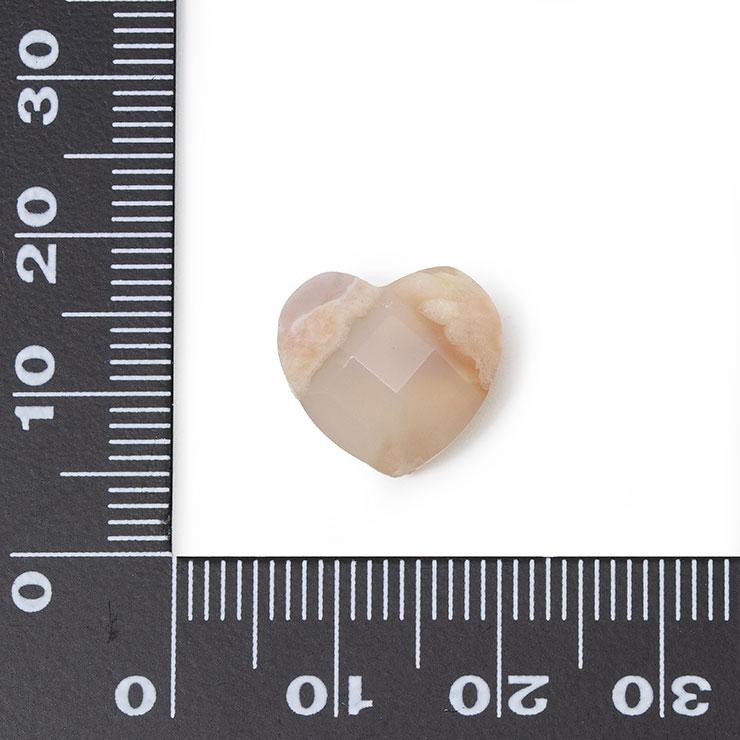 3粒セット】桜瑪瑙 パーツ ハート : パスクル - 通販 - Yahoo!ショッピング